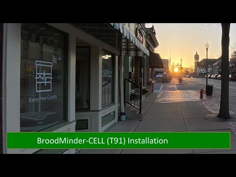 BroodMinder-Cell installation